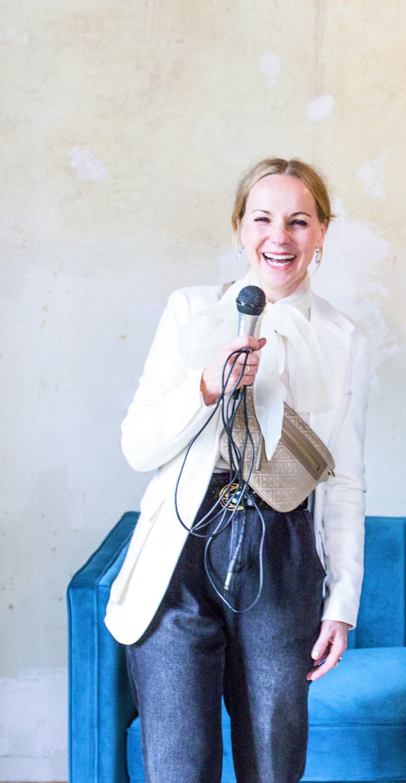 Nadine Reinhold als Moderatorin